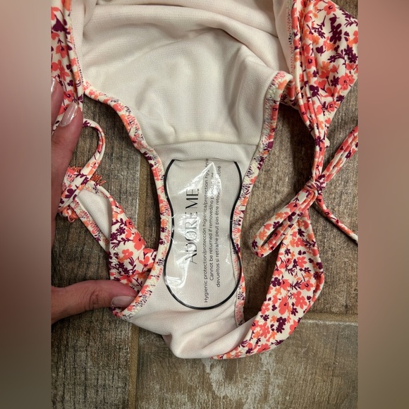 🆕 NWT ADORE ME TWO PIECE BATHING SUIT Laila Push Up - Picture 8 of 11